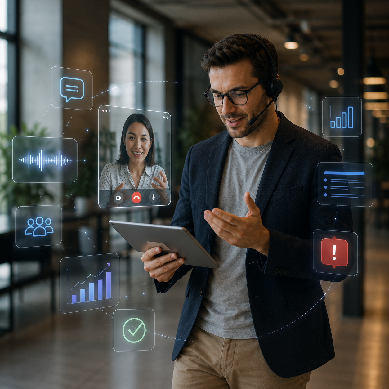 Conversation Intelligence for Digital Twins